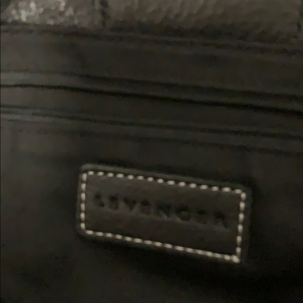 Black levenger handbag
